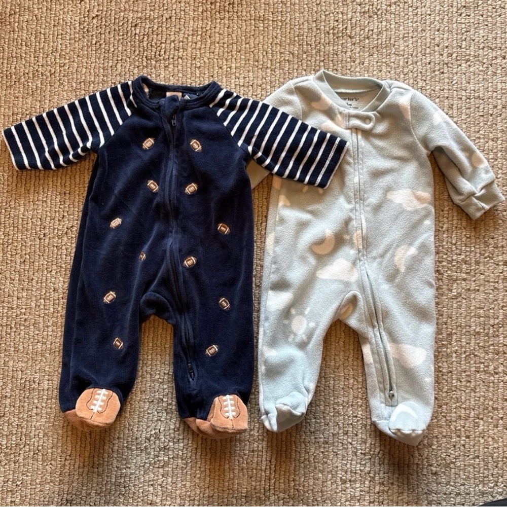 Fleece Baby Sleepers